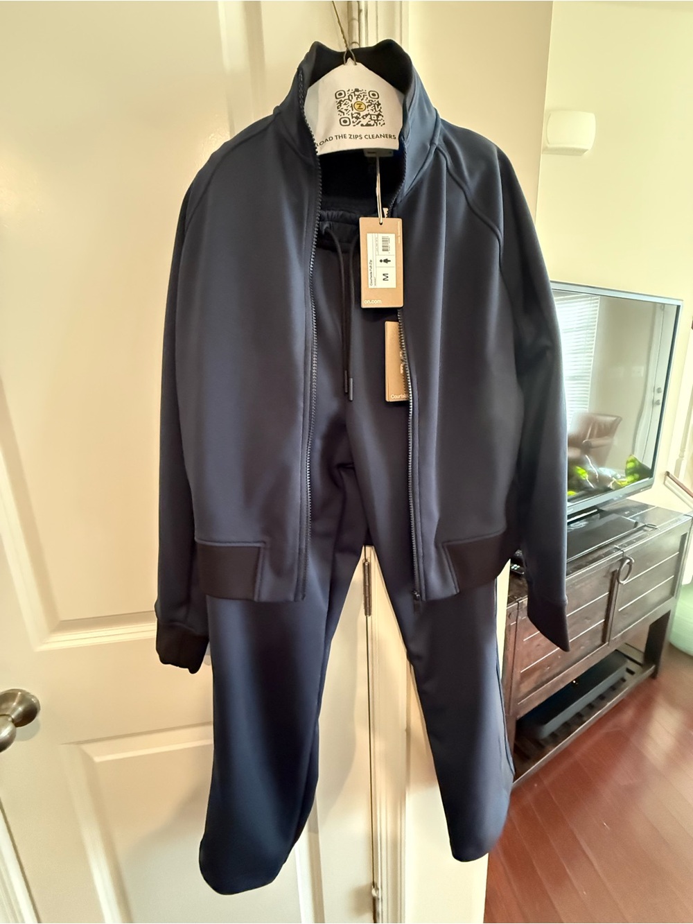 On Running Navy Track Pants & Jacket Set